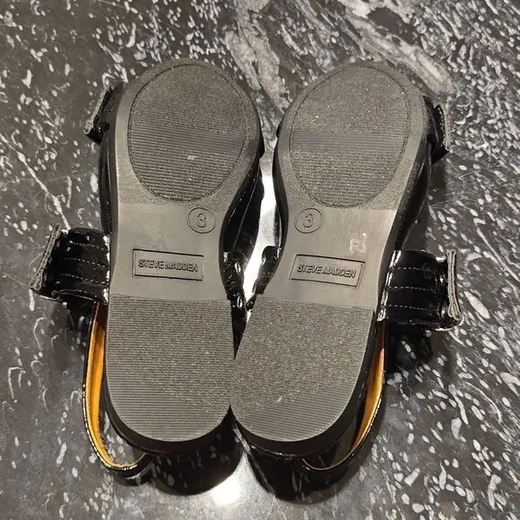 BRAND NEW STEVE MADDEN KIDS GIRLS J-GRAYAA SLINGBACK SANDALS