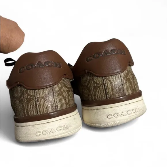 Brown Monogram Sneakers
