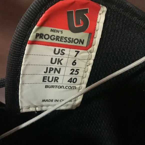 BURTON Men’s ‘PROGRESSION’ Snow Boots
