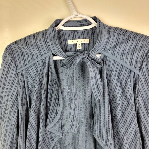 CAbi 100% Cotton Blazer Style 870 Sz Medium