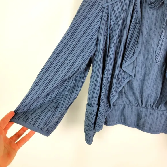 CAbi 100% Cotton Blazer Style 870 Sz Medium