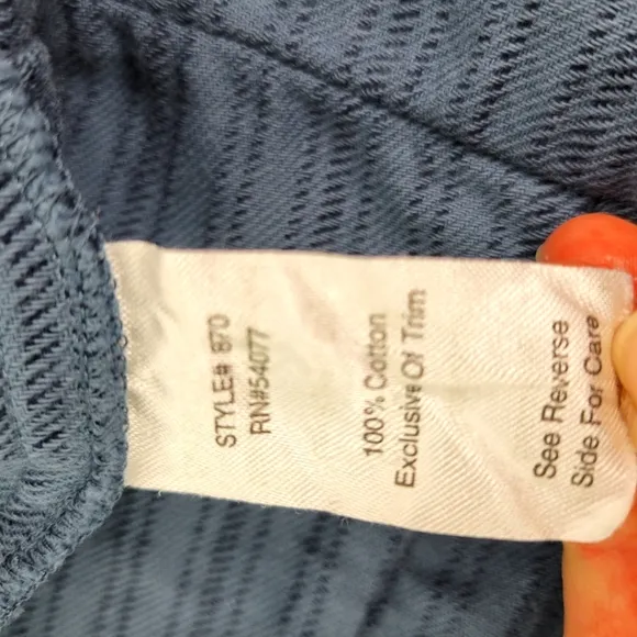 CAbi 100% Cotton Blazer Style 870 Sz Medium