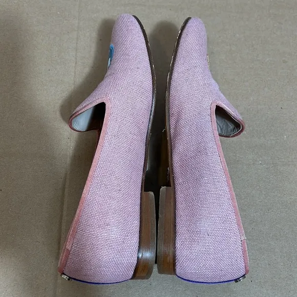 Calitas World Handmade In Spain luxury linen loafers size EU 37 US 5.5
