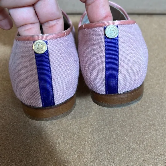 Calitas World Handmade In Spain luxury linen loafers size EU 37 US 5.5