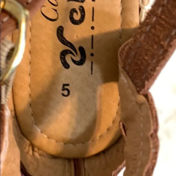 Calvados Venus Woven Leather Espadrilles