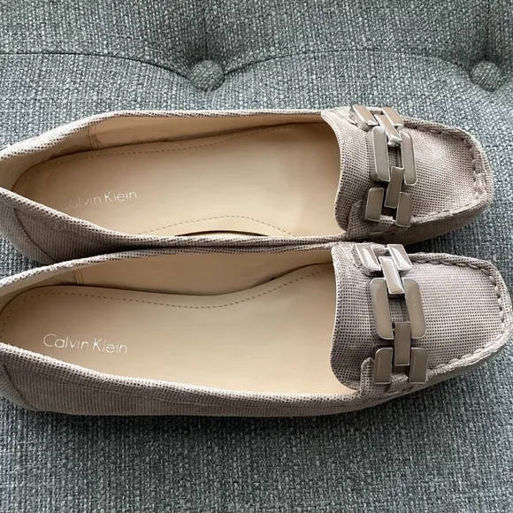 Calvin Klein &quot;Ricki&quot; Women's Square Toe Flats, size 8.5