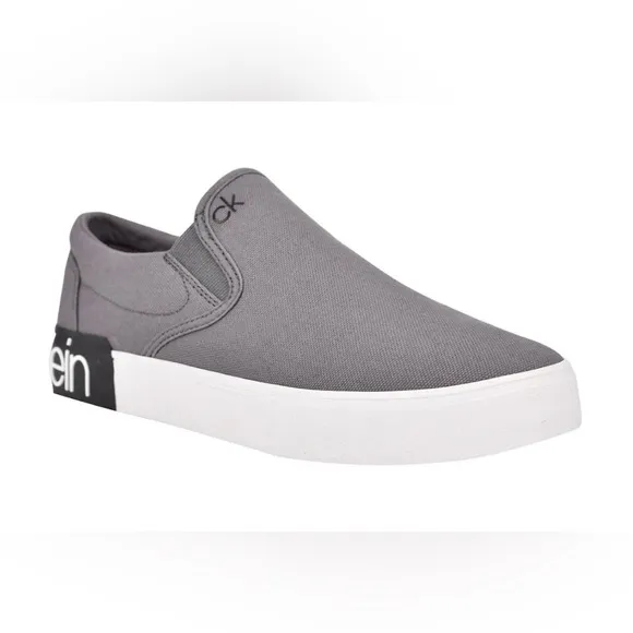 Calvin Klein Men’s Ryor Casual Slip-On Sneakers