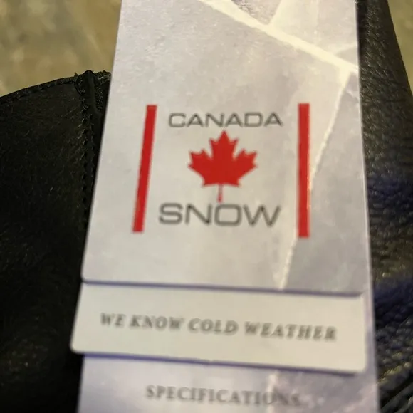 Canada snow leather boots for women’s, NWT