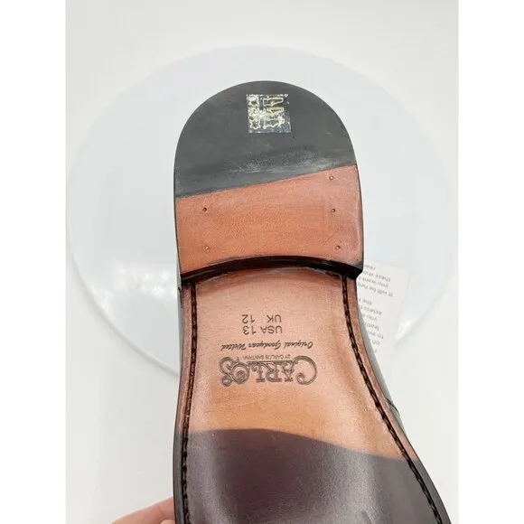 Carlos By Carlos Santana Crucero Penny Loafer Size 13 D Mocha Brown New In‎ Box