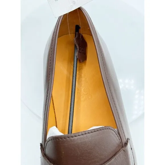 Carlos By Carlos Santana Crucero Penny Loafer Size 13 D Mocha Brown New In‎ Box