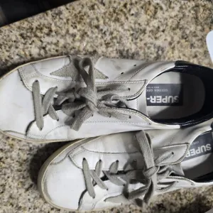 Casual White and Gray Athletic Sneakers