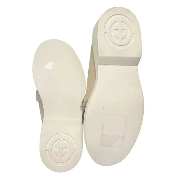 Cecelia New York Rita Platform Loafers in Biege NWOB Size 6