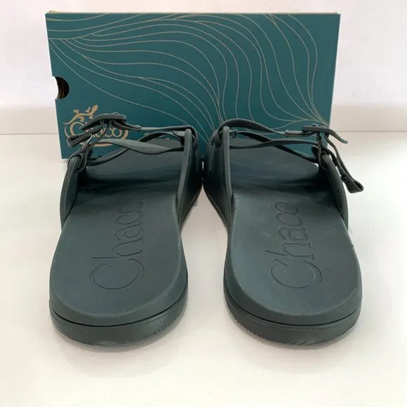 Chaco Chillos Slide Sandals Slip On Scarab Green Men’s Size 13 NEW