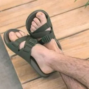 Chaco Chillos Slide Sandals Slip On Scarab Green Men’s Size 13 NEW