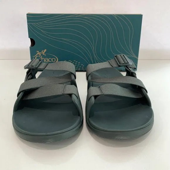 Chaco Chillos Slide Sandals Slip On Scarab Green Men’s Size 13 NEW