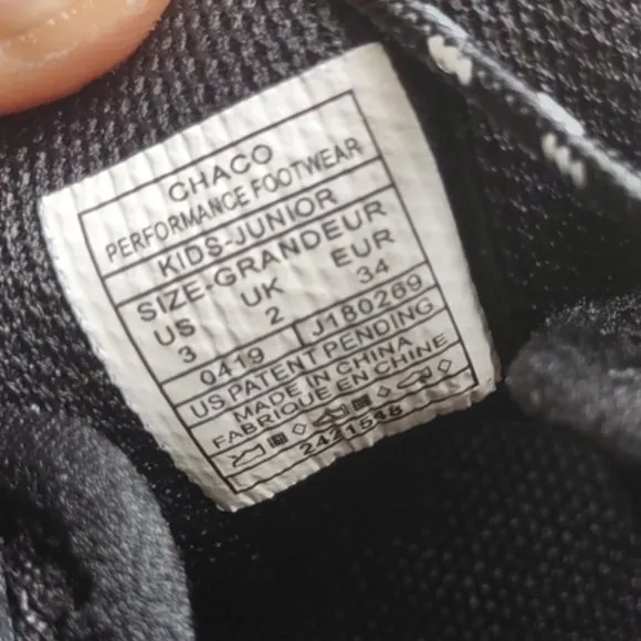CHACO KIDS PREMIUM ALL TERRAIN WATER SANDALS