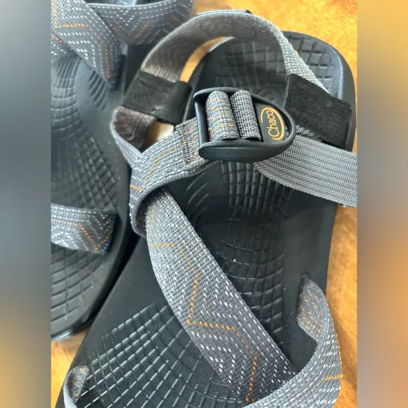 CHACO Men’s Chaco Sandals Grey Like New Size 12 Performance Outdoor Footwear