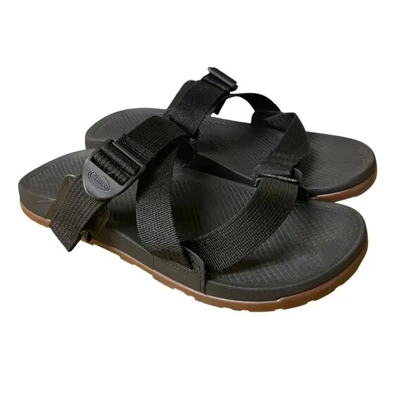 Chaco Men's Lowdown Slide Sandals Black  JCH107123  Sz 9
