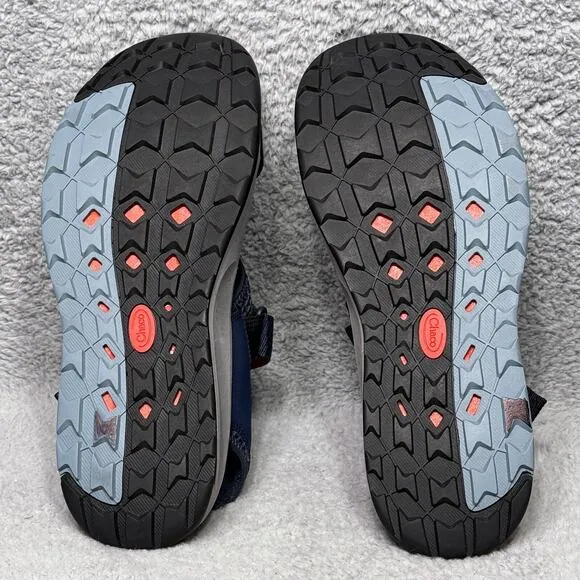 Chaco Odyssey Mens Size 12 Water Hiking Sandals Shoes Blue J106467