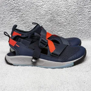 Chaco Odyssey Mens Size 12 Water Hiking Sandals Shoes Blue J106467