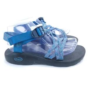 Chaco Sports Classic ZX1 Braid Blue Water Beach Sandals Womens Size 8