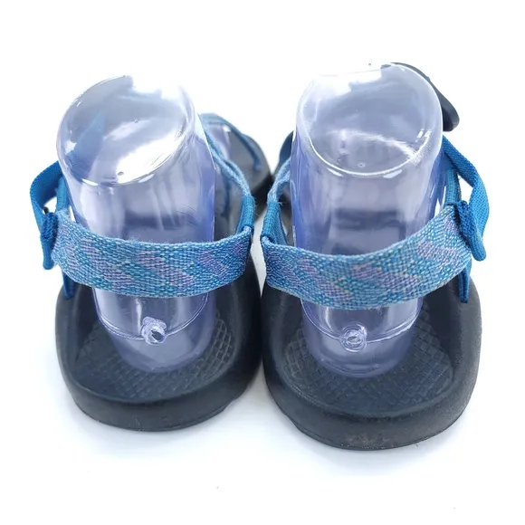 Chaco Sports Classic ZX1 Braid Blue Water Beach Sandals Womens Size 8