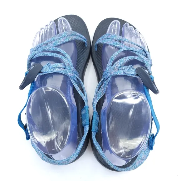 Chaco Sports Classic ZX1 Braid Blue Water Beach Sandals Womens Size 8