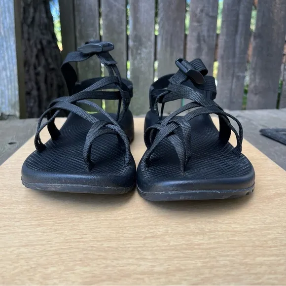 Chaco Wm’s Black Z/Cloud X2 Sandal Sz 8