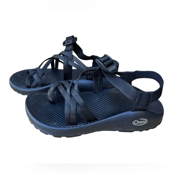 Chaco Wm’s Black Z/Cloud X2 Sandal Sz 8