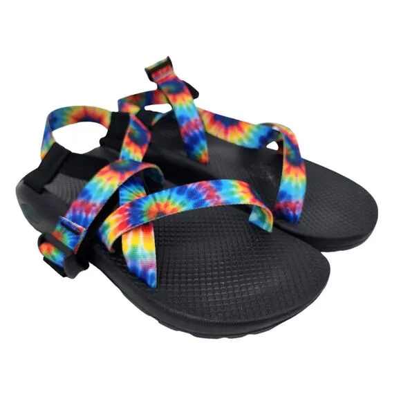 Chaco Z/1 Classic Sport Tie Dye Womens Sport Adjustable Sandals Size 9
