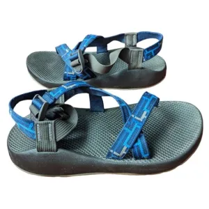 Chaco Z1 Classic Water Hike Sandals Waterproof Adventure Vibram Men's 10 Blue