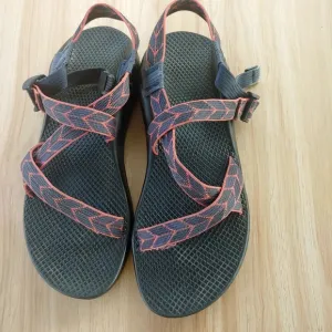 Chaco Z/1 Classic Womens Blue Sport Water Sandals Sz 10