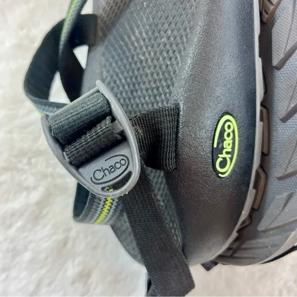 Chaco Z/2 Classic Sandals Split Black Green Adjustable Water Shoes Mens Sz 11