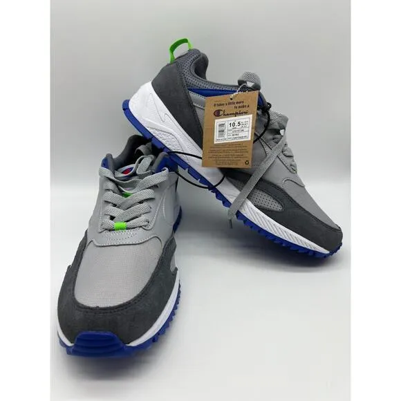 Champion Retro Men's Gray Sneakers CPS10770M Size 10.5 NWT🛒