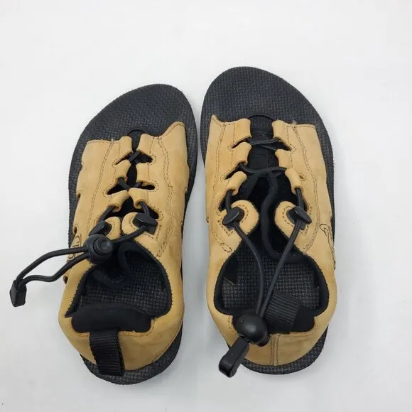 Chota Water Sport Wading Sandals Men / Boys 4 Tan Brown SD100 Leather Fishing