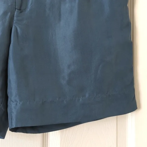 Christian Dior Monsieur 100% Silk Classic Lightweight Shorts Faded Blue M