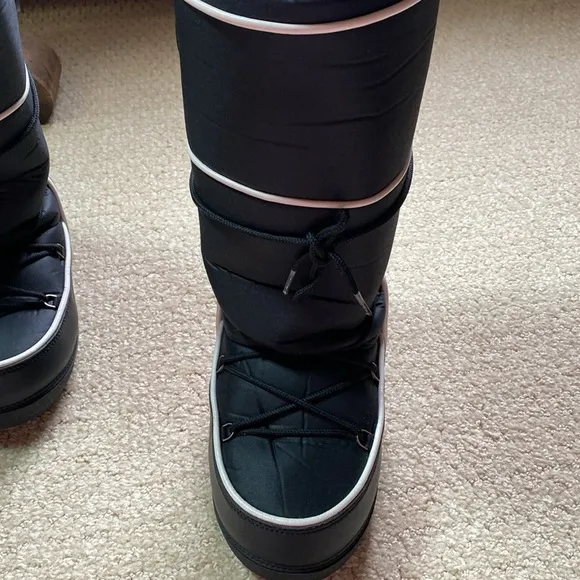 Christian Dior Snow Boots-Black