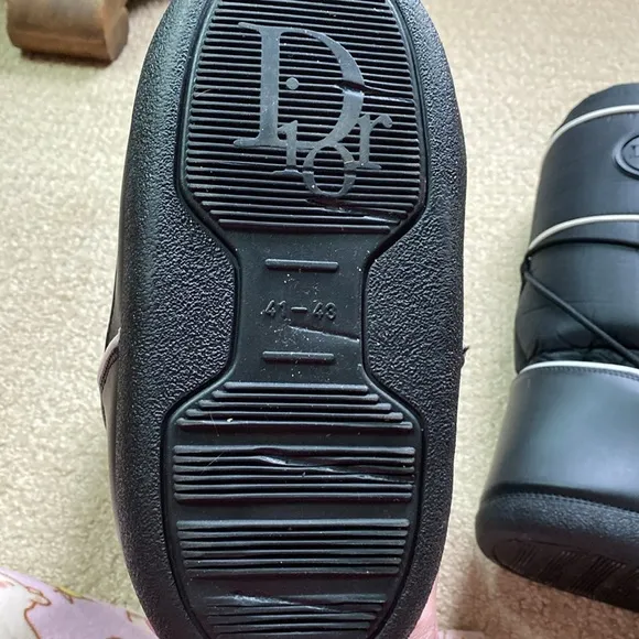 Christian Dior Snow Boots-Black