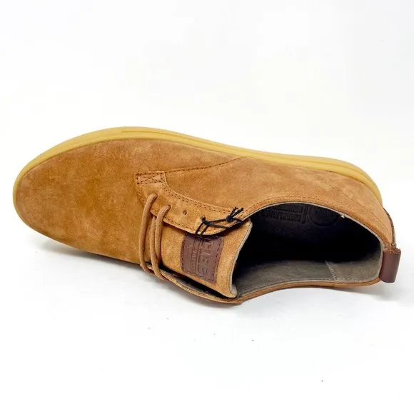 Clae Ellington SP Grizzly Suede Brown Mens Premium Casual Sneakers