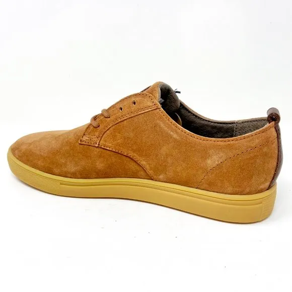 Clae Ellington SP Grizzly Suede Brown Mens Premium Casual Sneakers