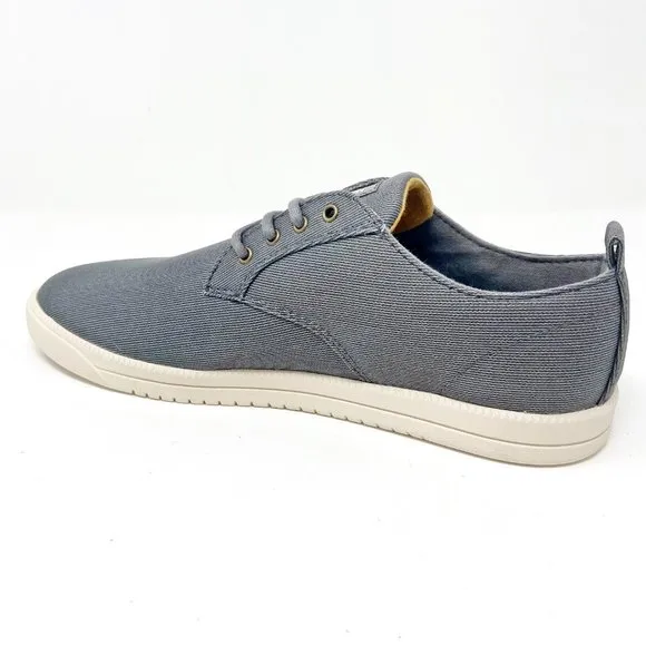 Clae Ellington Textile Charcoal Mens Premium Casual Sneakers