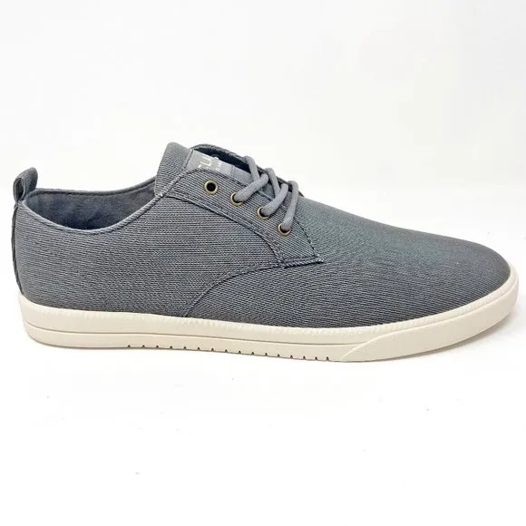 Clae Ellington Textile Charcoal Mens Premium Casual Sneakers