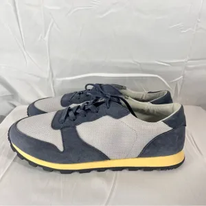 Clae Hayward Deep Navy Microgray Mens Premium Casual Sneakers Size 10.5 Like New