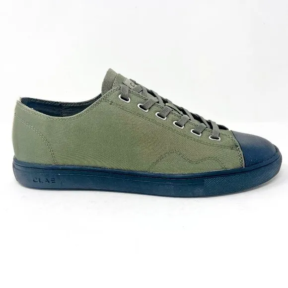 Clae Herbie Textile Hiking Green Ballistic Nylon Mens Casual Sneakers