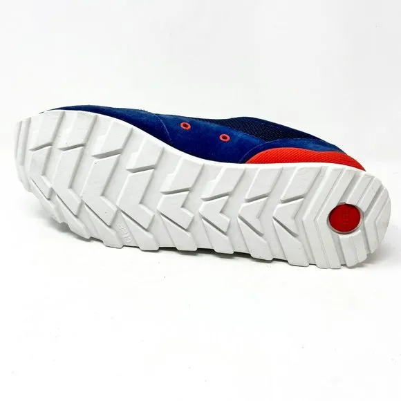 Clae Hoffman Midnight Suede Deep Navy Mesh Mens Casual Sneakers