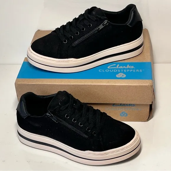 Clarks Cloudsteppers Audreigh Sky Casual Lace-Up Sneakers