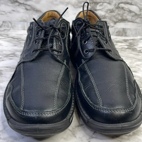 Clarks Ecco Ramble Lace Loafers Mens Oxfords Lace Up Ultra Lightweight Sz 44