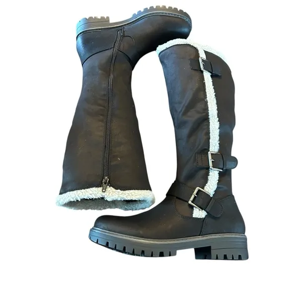 Cliffs by White Mountain Merritt Knee-High Boots NEW Size 8