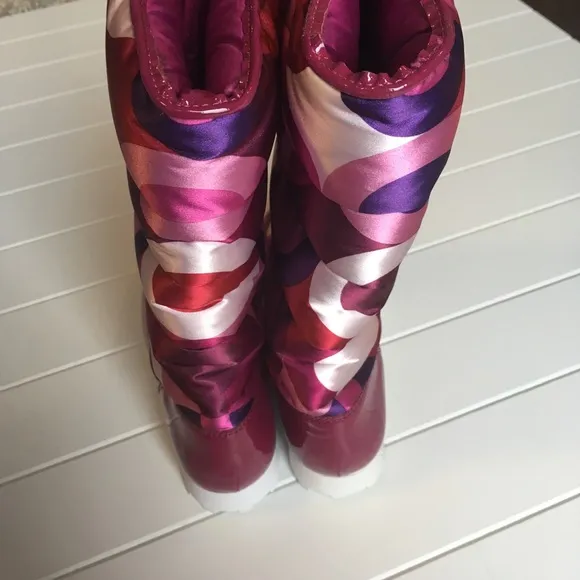 [Coach] NIB Jolt Berry Snow Boots Deadstock Cece