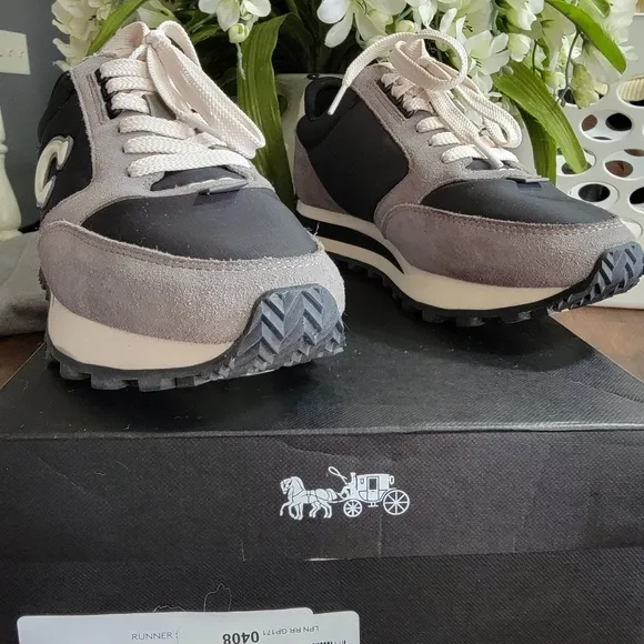 COACH Runner Signature Retro Sneakers